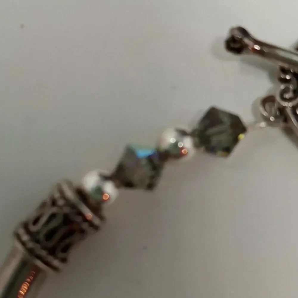 Kellie Wichser Women's Silver 3 Bead Bracelet